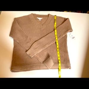 ITEM NO. 6: Time & Tru v-neck sweater.